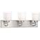 Possini Euro 24" Wide Double Glass Modern Bath Light