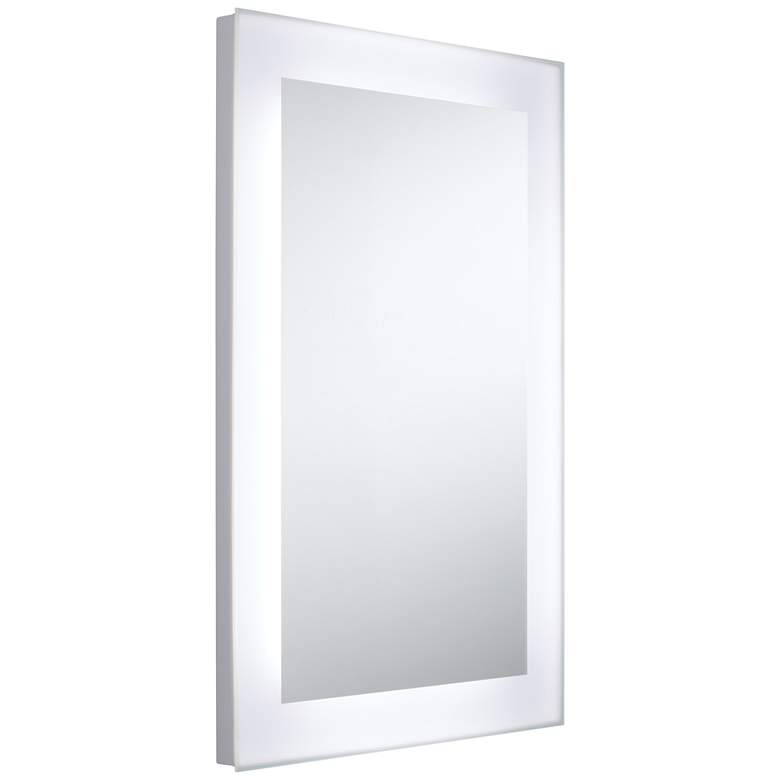 Image 6 Possini Euro 24"x 36" Back-lit LED Lighted Mirror more views