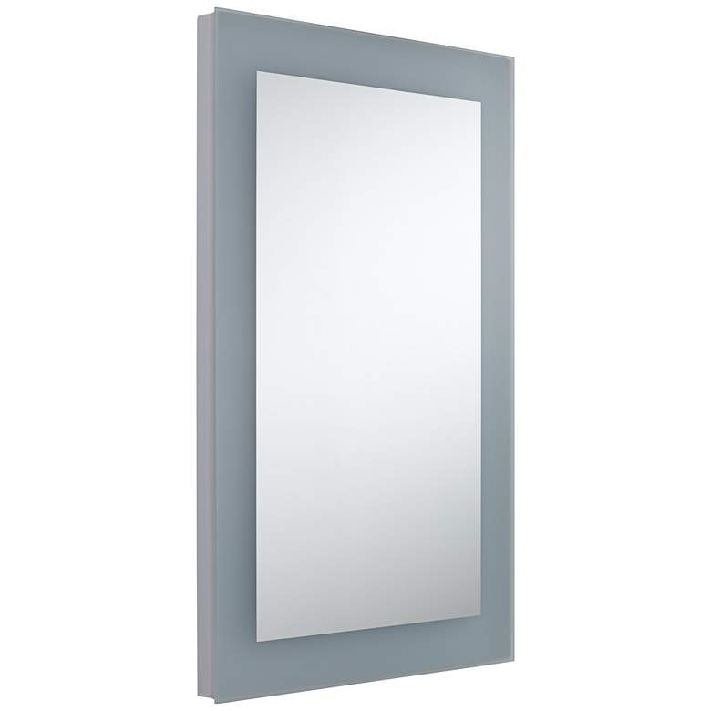 Image 7 Possini Euro 24"x 36" Back-lit LED Lighted Mirror more views
