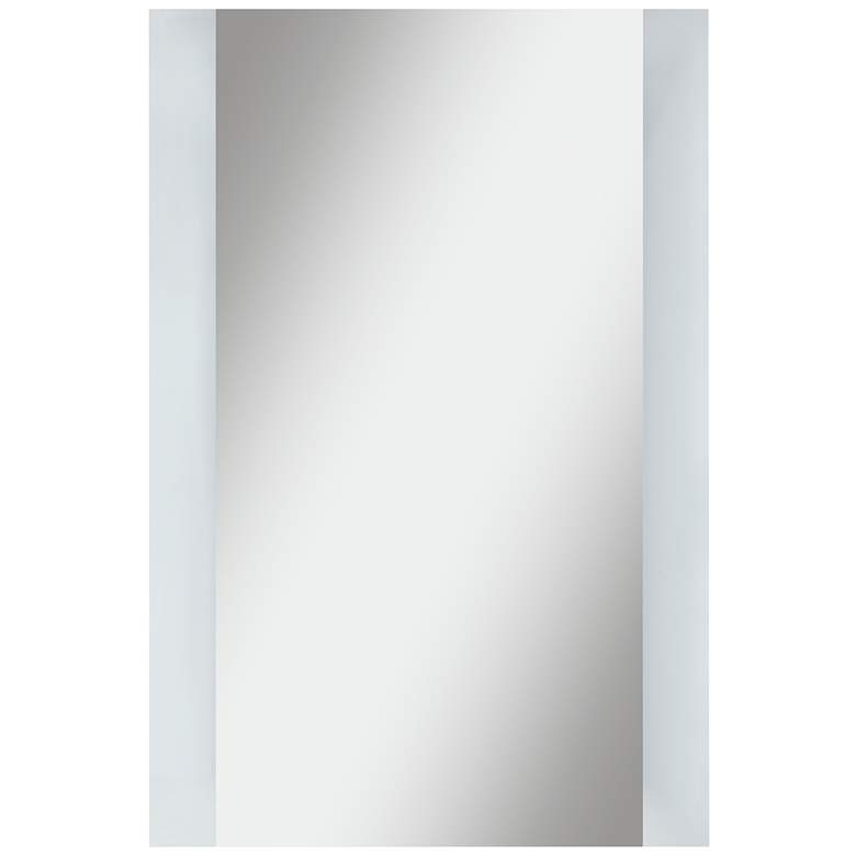 Image 1 Possini Euro 24"x 36" Rectangular LED Light Wall Mirror