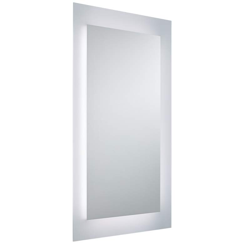 Image 6 Possini Euro 24"x36" Rectangular LED Mirror more views
