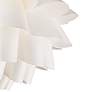 Thumbnail4 of Possini Euro 25 1/4" Wide Modern White Flower Pendant Chandelier more views
