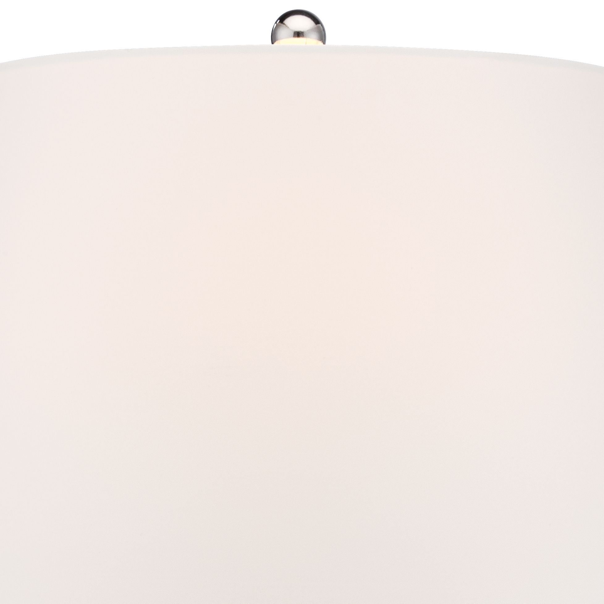 Image 4 Possini Euro 26 1/4" Nickel Clear Glass Cylinder Fillable Table Lamp more views