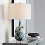1_Possini Euro 26" Blue Brushstrokes Modern Ceramic Table Lamp