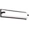 Possini Euro 26" Wide Black and White Vanity Bath Light