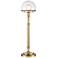 Possini Euro 28" High Devon Brass Console Table Lamp