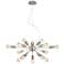 Possini Euro 32 1/2" Brushed Nickel 15-Light LED Sputnik Chandelier