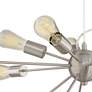 Possini Euro 32 1/2" Brushed Nickel 15-Light LED Sputnik Chandelier