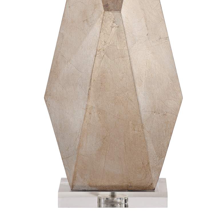 Image 5 Possini Euro 32 1/2" Champagne Gold Geometric Table Lamps Set of 2 more views