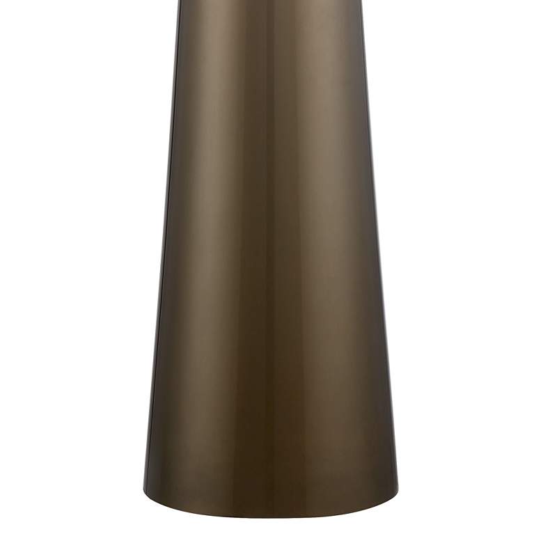 Image 4 Possini Euro 36" High Dark Gold Glass Lamp with Table Top Dimmer more views