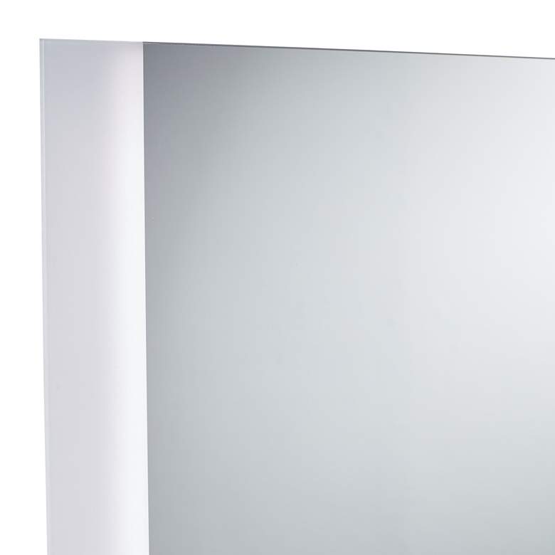 Image 3 Possini Euro 36"x 24" Rectangular LED Light Wall Mirror more views