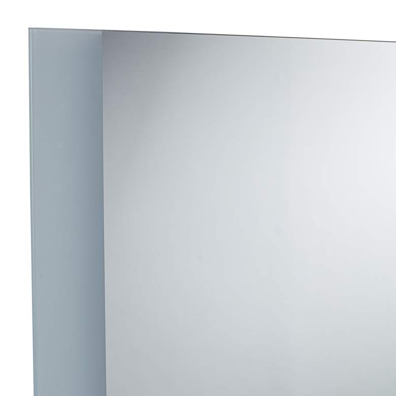 Image 4 Possini Euro 36"x 24" Rectangular LED Light Wall Mirror more views