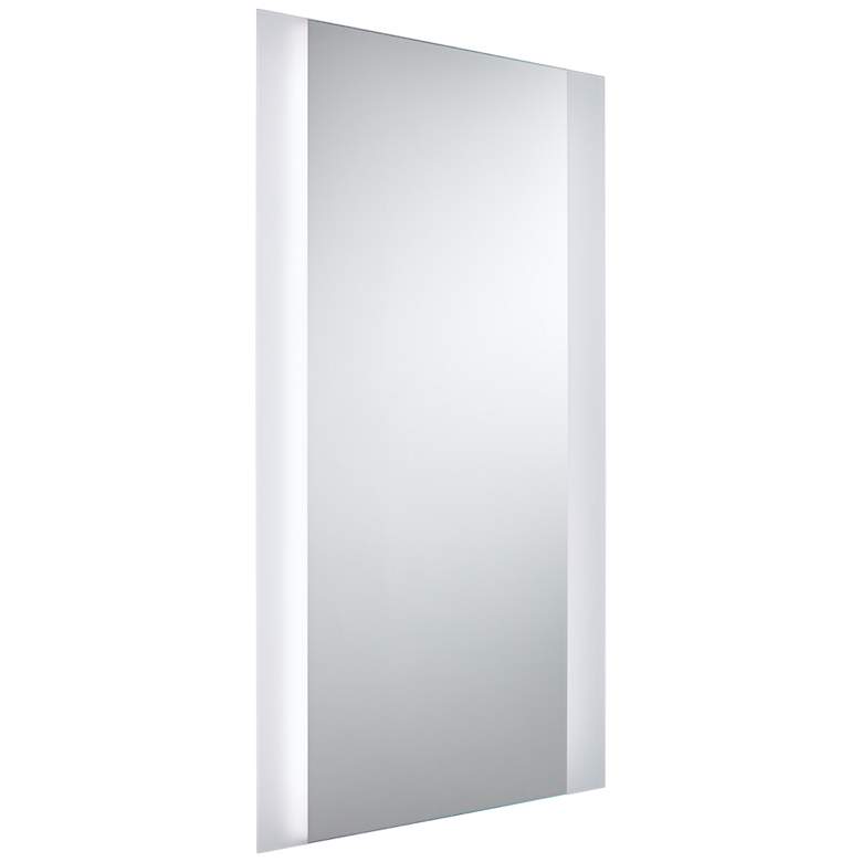 Image 6 Possini Euro 36"x 24" Rectangular LED Light Wall Mirror more views