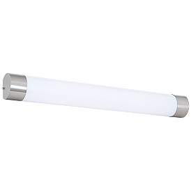 Image1 of Possini Euro 38" Wide Modern Frosted Acrylic Vanity Bar Bath Light