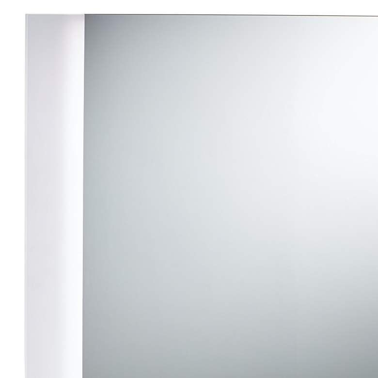 Image 3 Possini Euro 48"x 36" Rectangular LED Light Wall Mirror more views