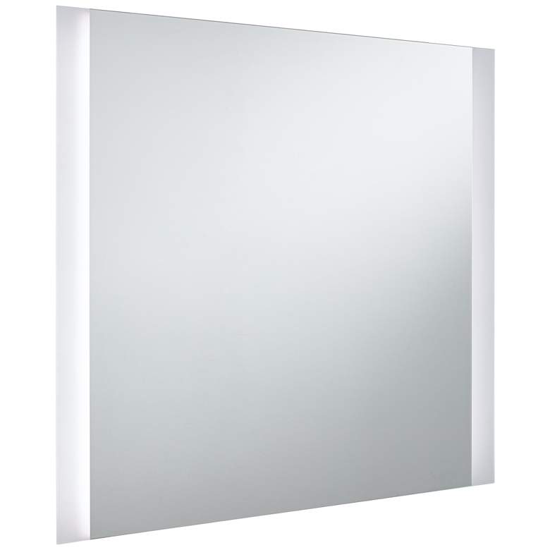 Image 6 Possini Euro 48"x 36" Rectangular LED Light Wall Mirror more views