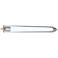 Possini Euro 52 1/2" Wide Brushed Nickel White Acrylic LED Bath Light