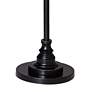 Thumbnail4 of Possini Euro 58" High Red Textured Shade Black Bronze Font Floor Lamp more views