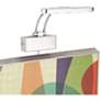 1_Possini Euro 7 1/2" Wide Chrome Direct Wire LED Picture Light
