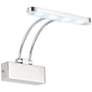 2_Possini Euro 7 1/2" Wide Chrome Direct Wire LED Picture Light more views