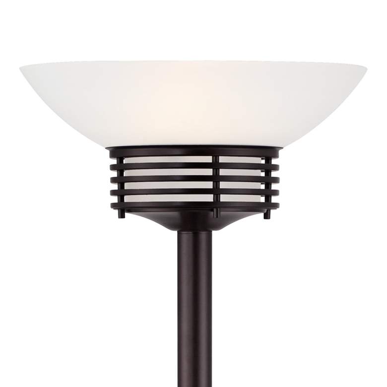 Image 4 Possini Euro 72 1/2" Deco Light Blaster 4-Light Torchiere Floor Lamp more views