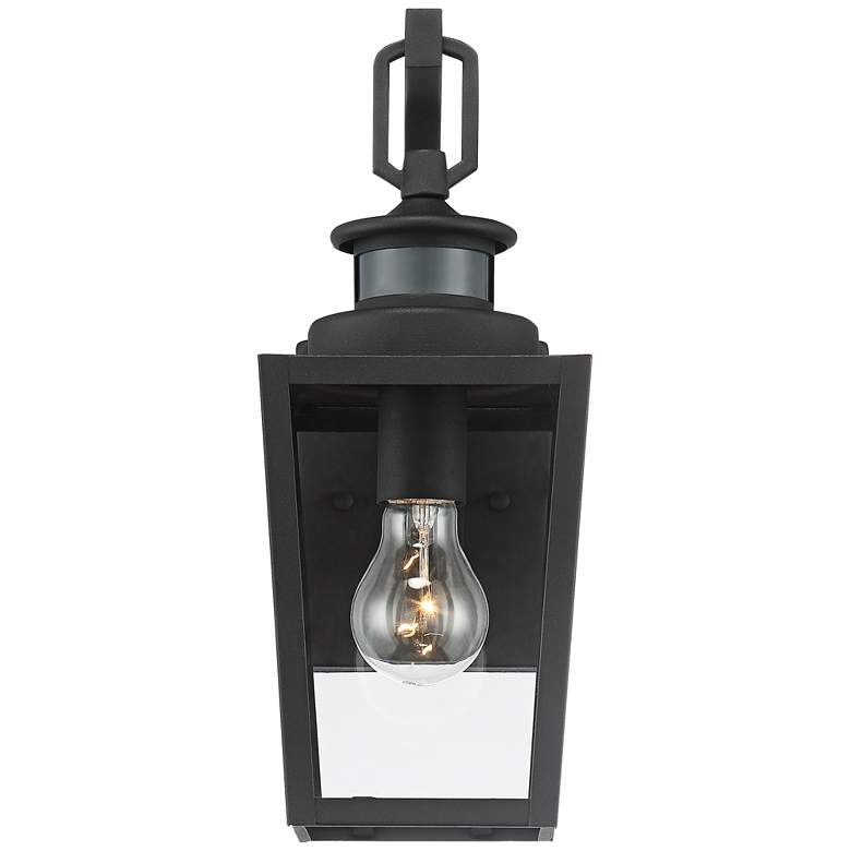 Image 4 Possini Euro Ackerly 14" High Motion Sensor Outdoor Wall Light more views
