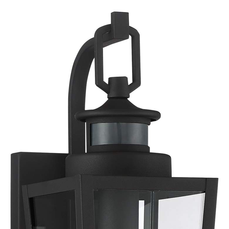 Image 3 Possini Euro Ackerly 14"H Motion Sensor Outdoor Wall Light Set of 2 more views