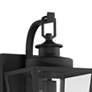 3_Possini Euro Ackerly 17 1/4"H Black Outdoor Wall Light Set of 2 more views