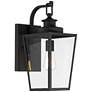 5_Possini Euro Ackerly 17 1/4"H Black Outdoor Wall Light Set of 2 more views