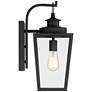 6_Possini Euro Ackerly 17 1/4"H Black Outdoor Wall Light Set of 2 more views