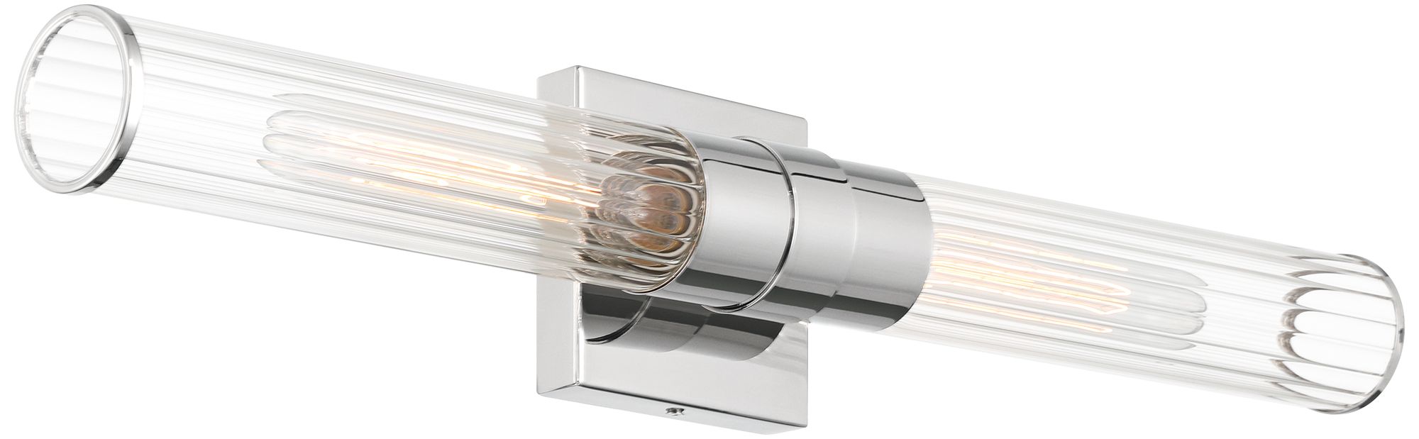 Watch A Video About the Possini Euro Isabella Polished Nickel 2 Light Bath Light