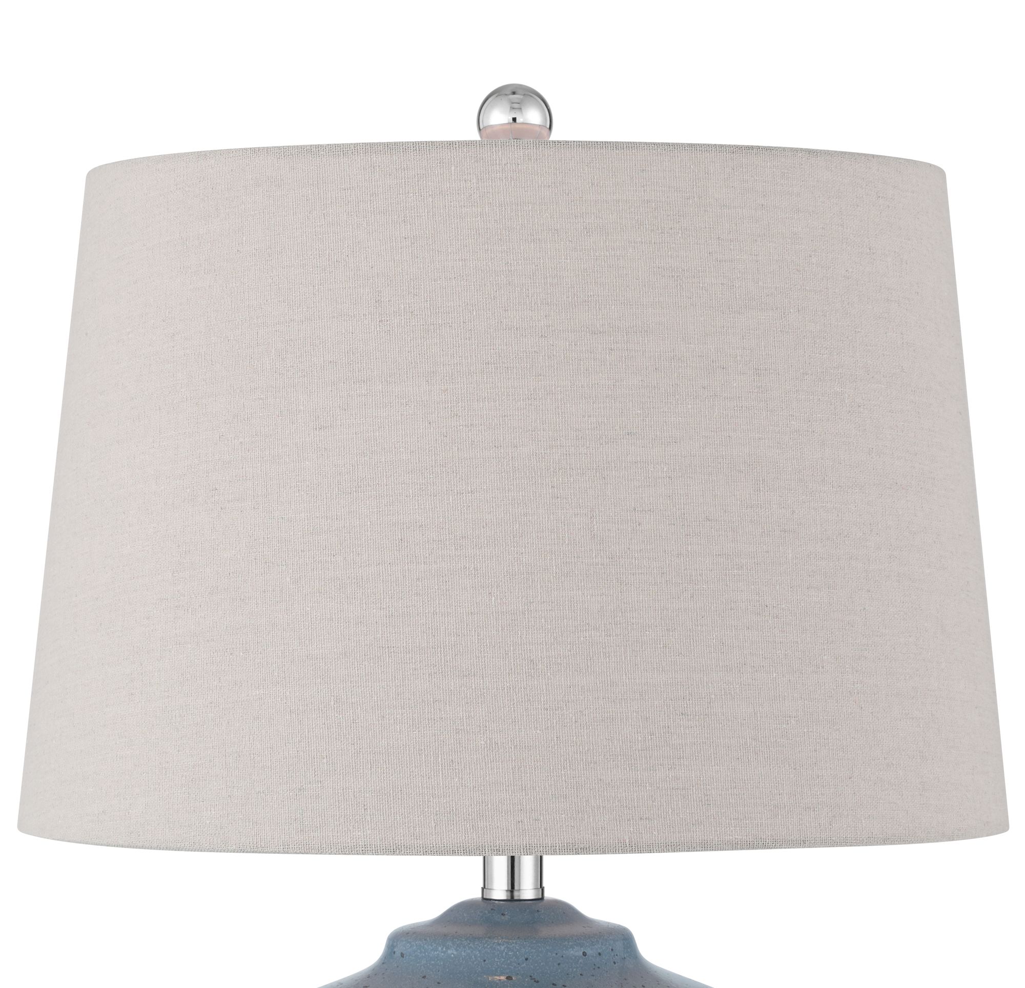 Image 3 Possini Euro Aegean 28" High Coastal Blue Ceramic Table Lamp Set of 2 more views
