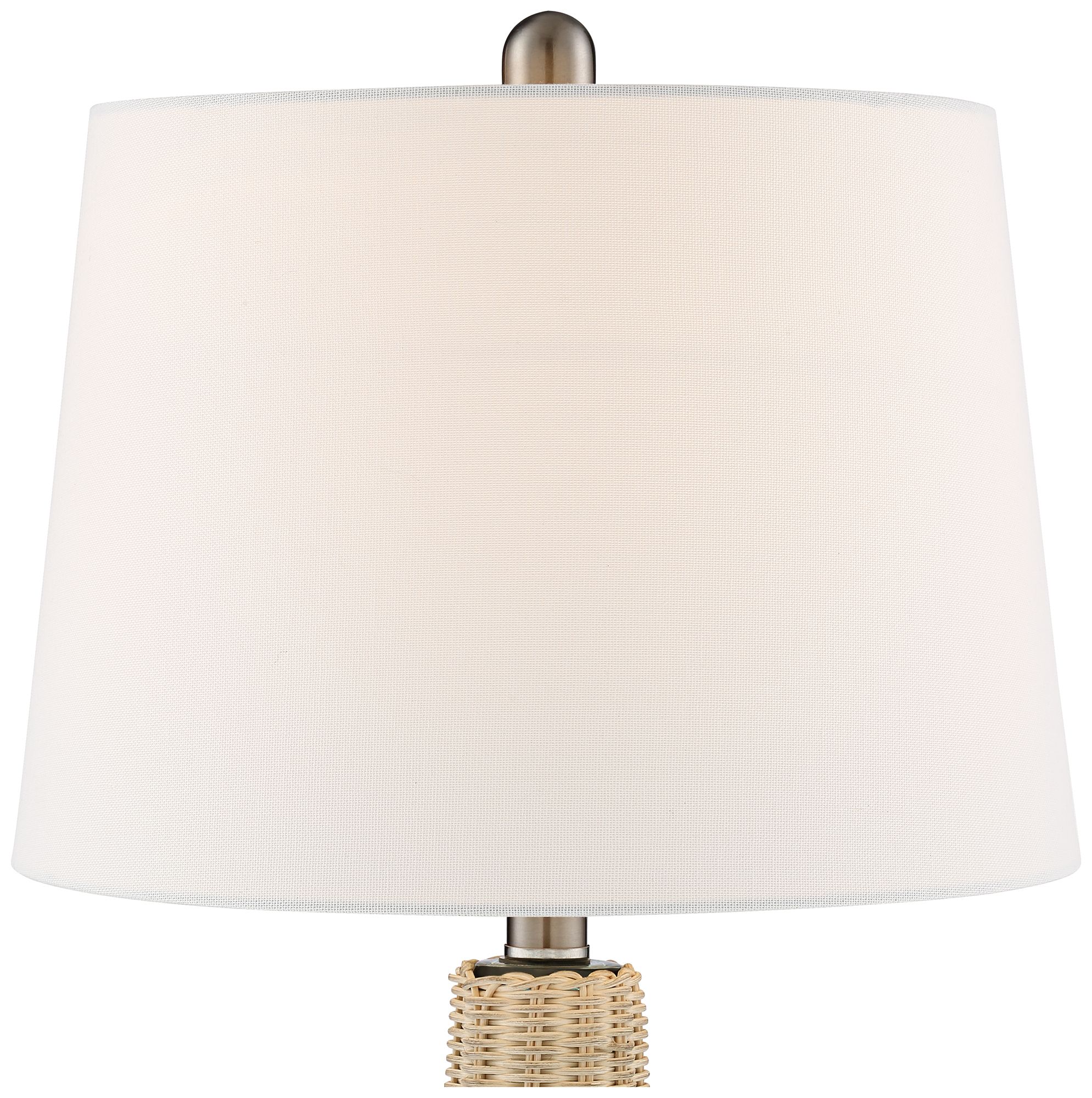 Image 3 Possini Euro Alana 22 3/4" Blue Accent Night Light Lamp with Dimmer more views