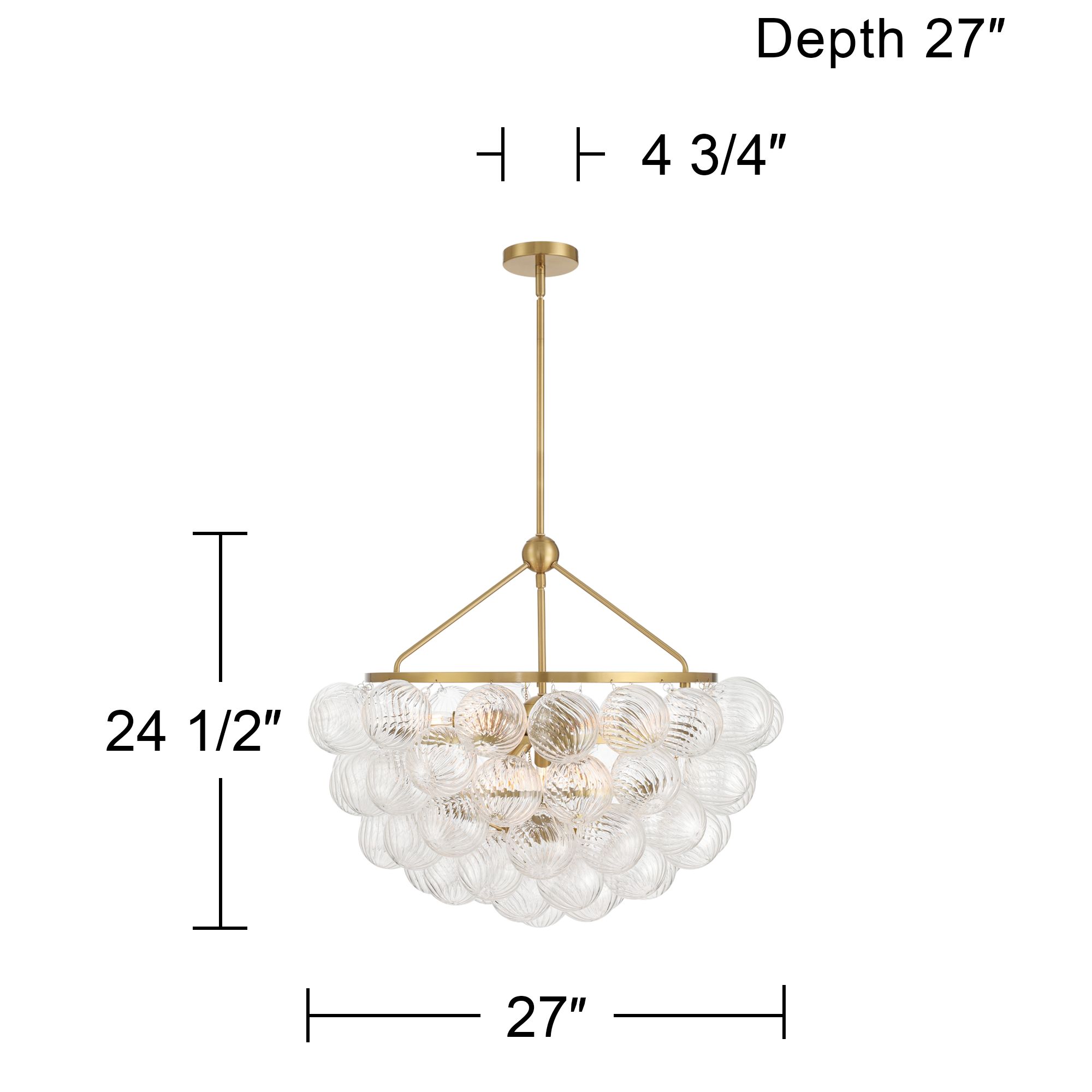 Watch A Video About the Possini Euro Albaro Gold and Fluted Glass 9 Light Pendant Light