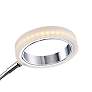 4_Possini Euro Aldo 88" High Chrome 5-Light Modern LED Arc Floor Lamp more views