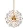 Possini Euro Alice 20" Wide Soft Gold and Crystal 11-Light Orb Pendant