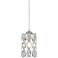 Possini Euro Almyra 4 1/2"W Crystal Mini Pendant