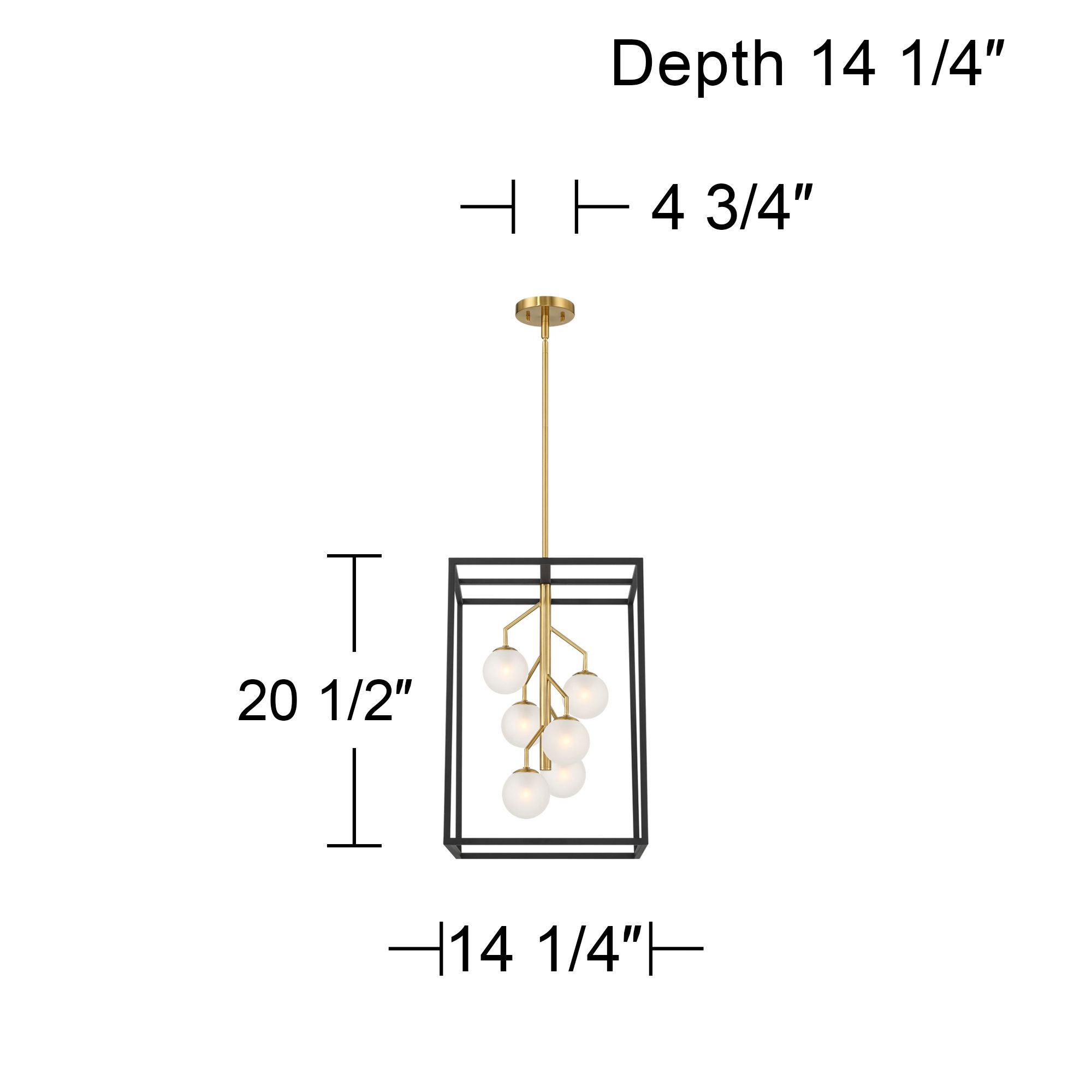 Watch A Video About the Possini Euro Alter Black and Gold 6 Light LED Pendant Light