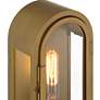 4_Possini Euro Alys 13" High Aged Brass Outdoor Wall Light more views