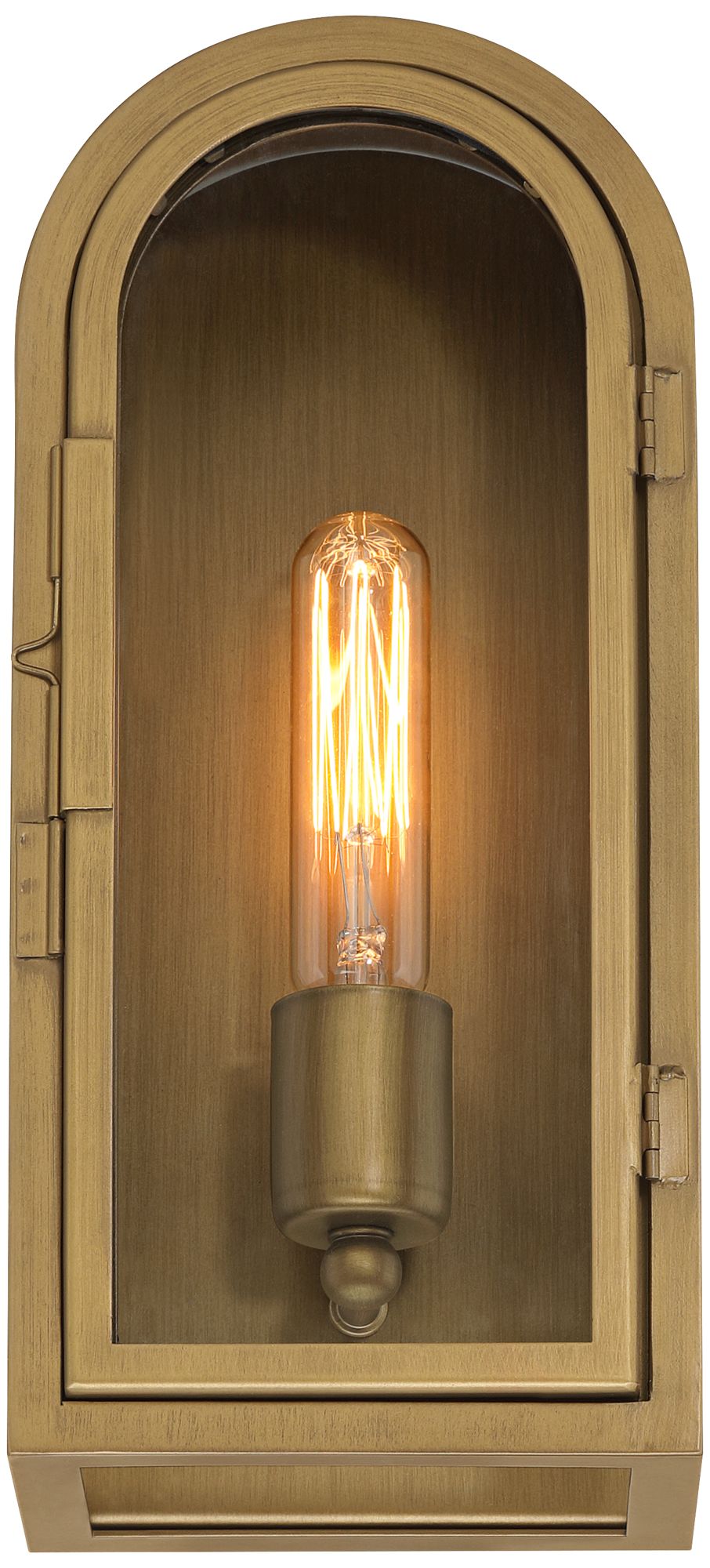 Image 6 Possini Euro Alys 13" High Aged Brass Wall Sconce Set of 2 more views