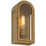7_Possini Euro Alys 13" High Aged Brass Wall Sconce Set of 2 more views