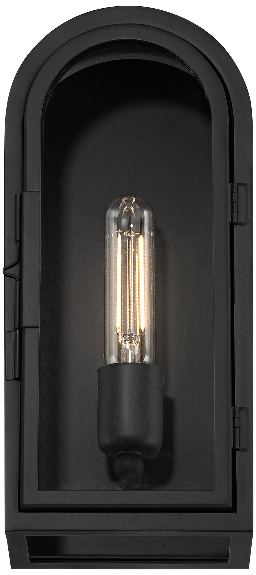 Image 4 Possini Euro Alys 13" High Dark Bronze Outdoor Wall Light more views