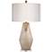 Possini Euro Alysha 32 1/2"H Champagne Gold Geometric Table Lamp