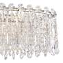 Thumbnail3 of Possini Euro Alyssa 36 1/2" Wide Crystal LED Oval Pendant Chandelier more views