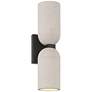 7_Possini Euro Amalfi 15"H Cement 2-Light LED Wall Sconce Set of 2 more views