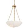 2_Possini Euro Amalthea 20" Wide Warm Gold Pendant Light