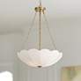 1_Possini Euro Amalthea 20" Wide Warm Gold Pendant Light