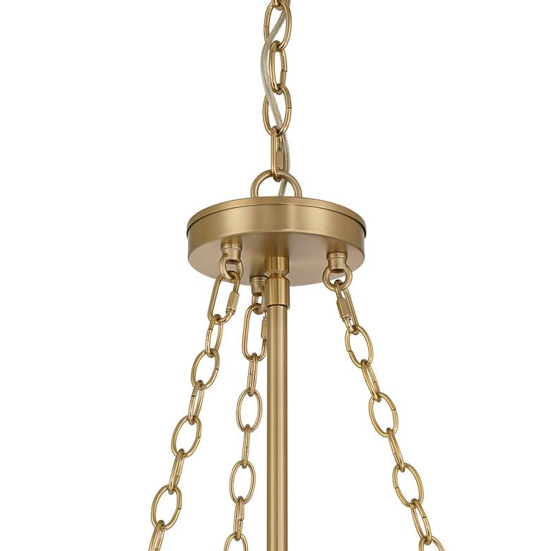 Image 4 Possini Euro Amalthea 20" Wide Warm Gold Pendant Light more views