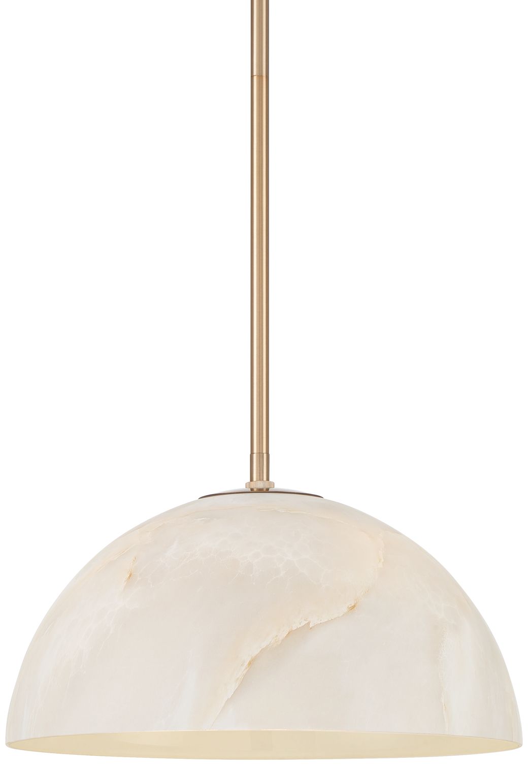 Image 3 Possini Euro Amaria 15 3/4" Wide Soft Gold Glass 3-Light Pendant Light