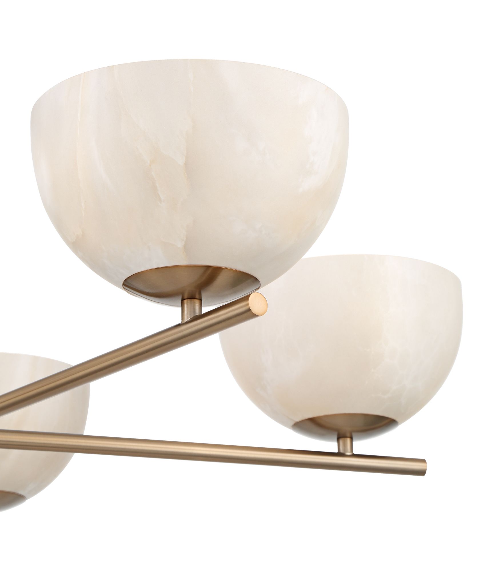Image 4 Possini Euro Amaria 36" Wide Soft Gold and Glass 5-Light Chandelier more views